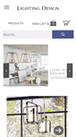 Mobile Screenshot of lightingdesign.com